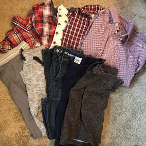 10 Peice boys nice clothes, sizes 8-12
